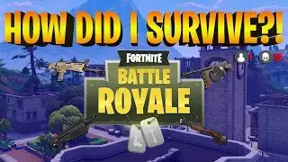 How Did I Survive!? - Fortnite Battle Royale Gameplay