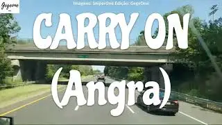 309🎵CARRY ON (Angra) - Inglês com música e carona de NJ para Massachusetts. @alexandre_kamaleao1973