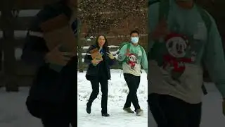 WSU Spokane Campus Winter Wonderland