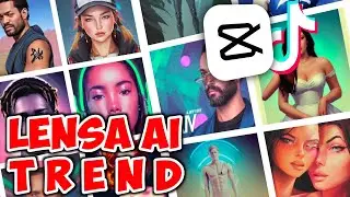 How To Create Ai Avatar Trend Video On TikTok & Instagram | Lensa Ai Avatar Free