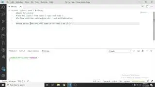 chapter 1 exercise 1 - python tutorial 6