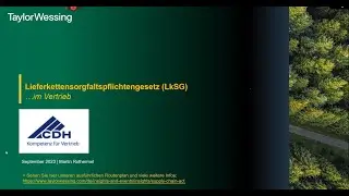 Umsetzung des Lieferkettensorgfaltspflichtengesetzes   speziell für kleinere Unternehmen