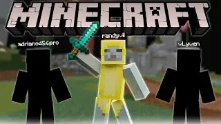 Minecraft con amigos XD