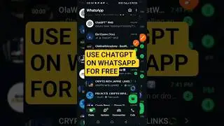 HOW TO USE CHATGPT ON WHATSAPP FOR FREE | STEP-BY-STEP TUTORIAL.