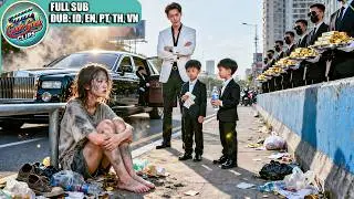 Amnesiac Beggar Woman Found In Dump, Adopted By 2 Rich Boys, Turns Out She’s Their CEO Father’s Wife