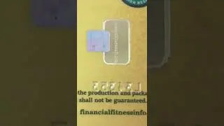 Less expensive way to buy pure gold for less than $100 in todays market. looks like a credit card.