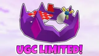 NEW LIMITED PURPLE CROWN OF EGGCELLENT OBBIES UGC IN OBBY CREATOR - ROBLOX