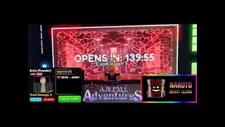(LIVE🔴)Anime Adventures Gem grind For Tomorrow Update