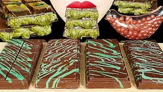 ASMR VIRAL DUBAI CHOCOLATE, 두바이 초콜릿 먹방, SATISFYING CRUNCHY EATING SOUNDS, DRINKING SOUNDS, MUKBANG