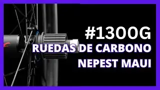 RUEDAS DE CARBONO MÁS LIGERAS Y CON RATCHET | NEPEST MAUI