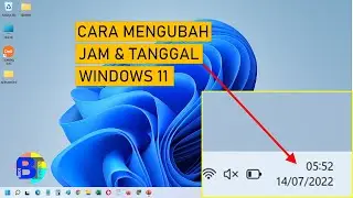 Cara Mengatur Jam dan Tanggal di Laptop Windows 11 (Komputer Laptop/Desktop)