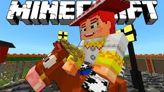 MINECRAFT TOY STORY ADVENTURES | JESSIE IN THE JUNKYARD | Minecraft Xbox