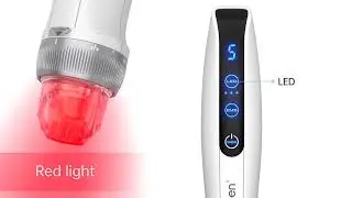 Micro current+ Microneedling + Blue light, Red light = bio pen Q2