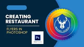 How to create Restaurant style Flyers in Photoshop