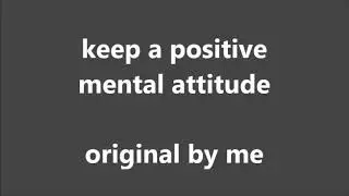 keep a positive mental attitude || nina martin ukulele original