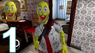Grandpa horror scary candyman sponge Gameplay Walkthrough Part 1 (IOS/Android)