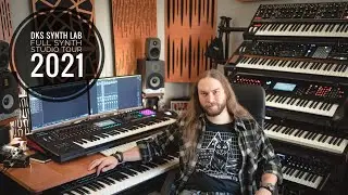 DKS SYNTH LAB Full Studio Tour 2021 | Synthesizers & Gear (Eng Subtitles)
