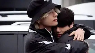 The L♡VE JUNGKOOK has for TAEHYUNG can clearly be seen🐰🐯🌈💜💚 #taekook #vkook
