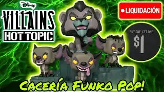 Buscando el Funko Pop de Scar (Lion King)en Hot Topic!