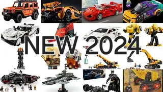 МНОГО ГОДНОТЫ! Новинки Lego Technic, Speed Champions, Icons, City, Star Wars, Marvel, DC 2024