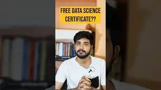 free data science certificate | 