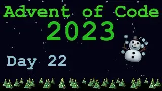 [Rust Programming] Advent of Code 2023 - Day 22 - Sand Slabs