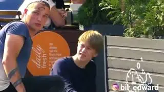 Неповторимый Edward Bil : ПОЕТ OXXXYMIRON / ПРАНК / ДАЛА В ПОПУ ПРИ ВСЕХ