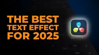 The BEST text effect in DaVinci Resolve 19 | TextScramble Modifier