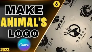 Make an Awesome Animal Logo with Canva in Just 7 Minutes!" |Canva tutorial|