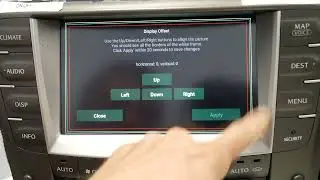 Tech Tip -how to use Display Offset function of VLine VL2 or VLite VT2 CarPlay® Android Auto® System