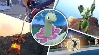 Use This Against 7-star Meganium The Unrivaled in Pokémon Scarlet & Violet. 🌿🦕🌼