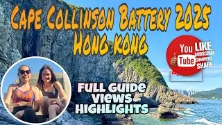 CAPE COLLINSON BATTERY 2025 HONGKONG #capecollinson #hiking #jackyandfamilysvlog #explorehongkong 