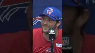 Bills QB Josh Allen on how he would fit in the NBA. 