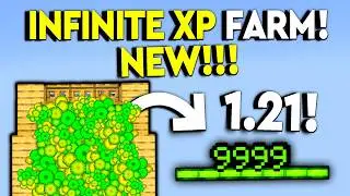 BEST INFINITE XP FARM 1.21 Minecraft Bedrock - MCPE/Xbox/PS4/Nintendo Switch/Windows10