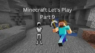 Minecraft Let's Play Part 9 - WAJIHA IS BACK! & WE GOT FULL IRON ARMOR!