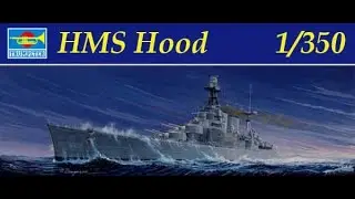 HMS Hood Build Part 6 Painting Details and the Hull