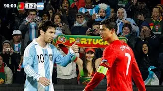 Cristiano Ronaldo & Portugal will never forget Lionel Messi's performance in this match