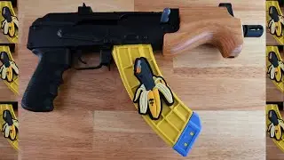 Workbench Wednesday: U S Palm Special Edition AK-47 Banana Magazine for My Micro Draco