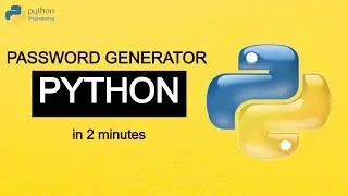 Password Generator | Python for beginners @atahoja_academy #atahoja #atahoja_academy #youtube