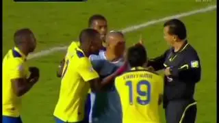 Estadísticas Uruguay vs Ecuador en el Centenario