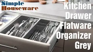 Introduction: Simple Houseware Kitchen Drawer Flatware Organizer With Adjustable Compartments