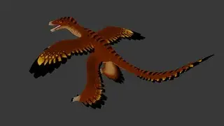 Sinornithosaurus - Blender Showcase