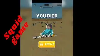 playing squidgame on Android, Red light green light #squidgame