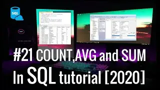 #21 How to use COUNT, AVG and SUM  function in SQL server with Example [2021]