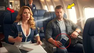 She Thought He Was Just a Broke Dad Traveling Alone, Until the Plane Shook and His Identity Stunned