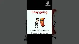 Easy going meaning #shorts