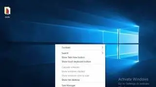 shrink the search bar in windows 10
