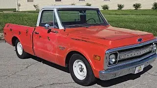 1969 C10, short bed 383 SBC ride along and full specs.. not for sale