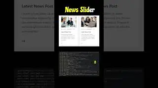 News Slider #coding #webdesign #learnwebdev #htmlcss