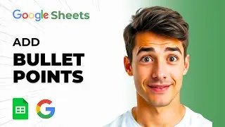 How To Add Bullet Points In Google Sheets (Easiest Way) (2025 Guide)